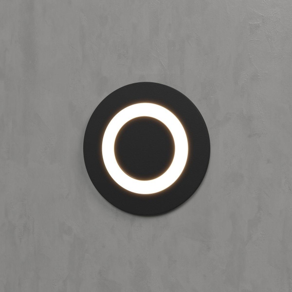Встраиваемый светодиодный светильник Elektrostandard MRL LED 1107 черный a049752