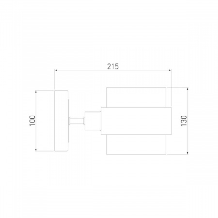 Бра Eurosvet Arcada 70127/1 хром