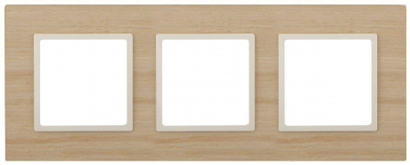 Рамка 3-постовая ЭРА Elegance 14-5303-11 Б0034582