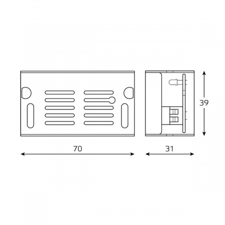 Блок питания Gauss 15W 12V IP20 BT500 Алматы