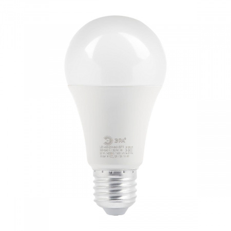 Лампа светодиодная ЭРА E27 20W 4000K матовая LED A65-20W-840-E27 R Б0049637