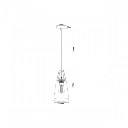 Подвесной светильник Vele Luce Roberto VL5552P21