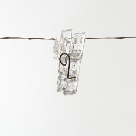 Светодиодная гирлянда Feron Прищепки USB белый без мерцания CL574 41653