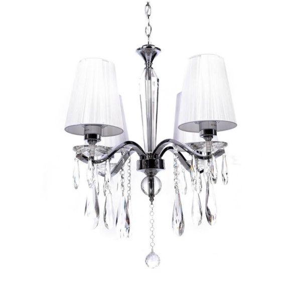 Подвесная люстра Lumina Deco Alessia LDP 1726-4 CHR