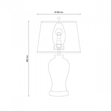 Настольная лампа Lucia Tucci Harrods T934.1