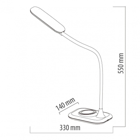 Настольная лампа De Markt Ракурс 631036701
