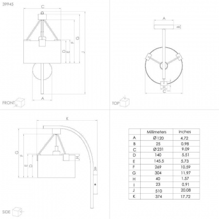 Бра Eglo Potosi 39945 Алматы Бра Eglo Potosi 39945