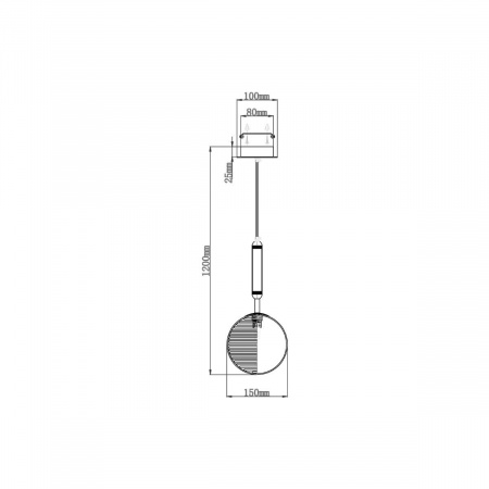Подвесной светильник Vele Luce Amore VL5484P01
