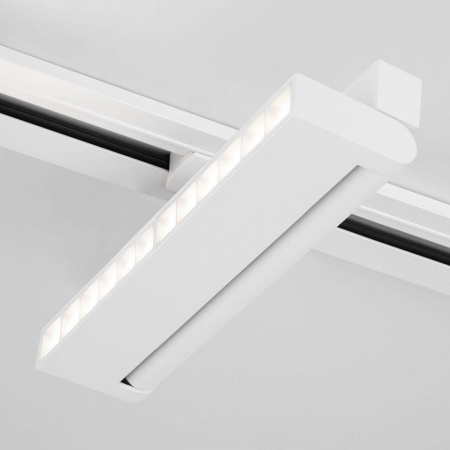 Трековый светодиодный светильник Elektrostandard Garda 85018/01 белый a057443