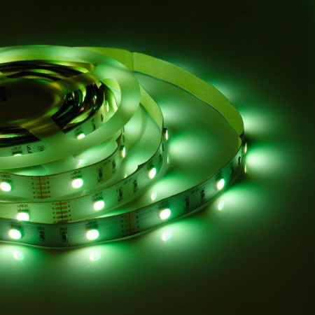 Светодиодная лента Apeyron 7,2W/m 30Led/m 5050SMD разноцветная 5M 100BL Алматы