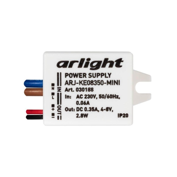 Драйвер Arlight ARJ-KE08350-Mini 4-8V 2,8W IP20 0,35A 030188 Алматы
