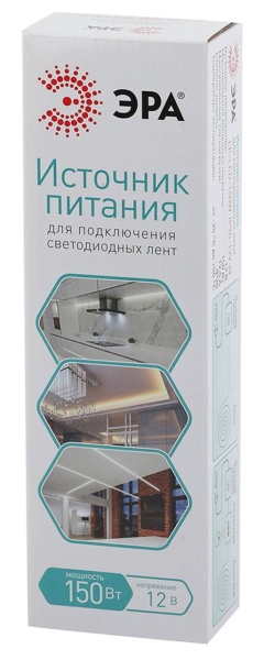 Блок питания ЭРА 12V 150W IP20 12,5A LP-LED-150W-IP20-12V-M Б0044742 Алматы