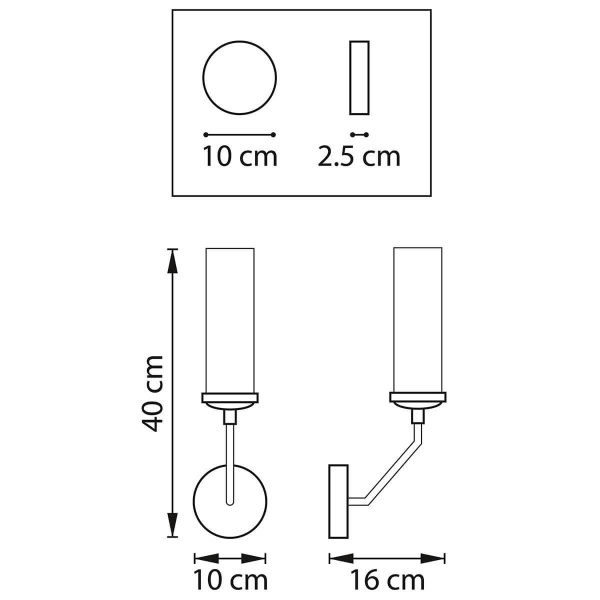 Бра Lightstar Flume 723615