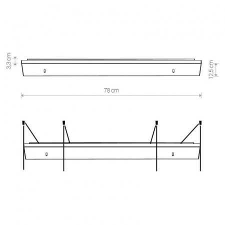 Основание для светильника Nowodvorski Cameleon Canopy D 780 8552 Алматы