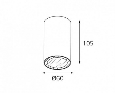 Потолочный светильник Italline Danny PL IP white