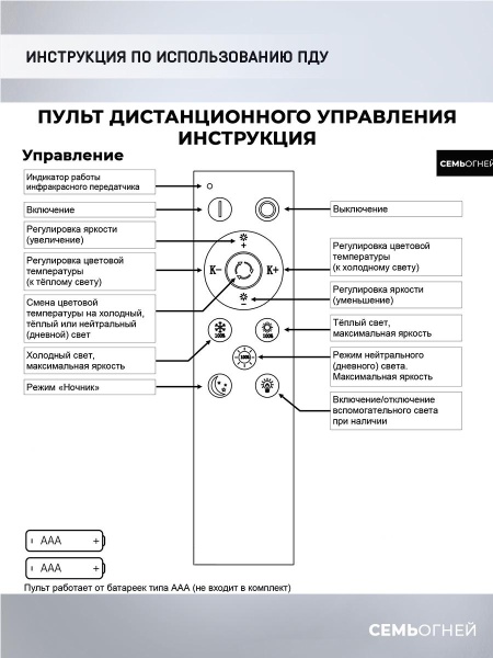 Потолочная светодиодная люстра Seven Fires Arain SF5044/3C-WT