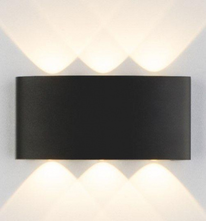 Настенный светодиодный светильник IMEX Cross IL.0014.0001-6 BK