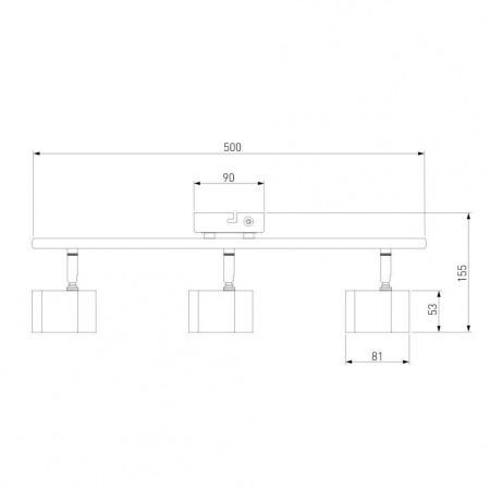 Спот Eurosvet Prime 20058/3 черный