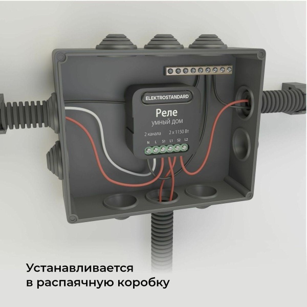 Реле Wi-Fi Elektrostandard 76007/00 4690389185083 Алматы