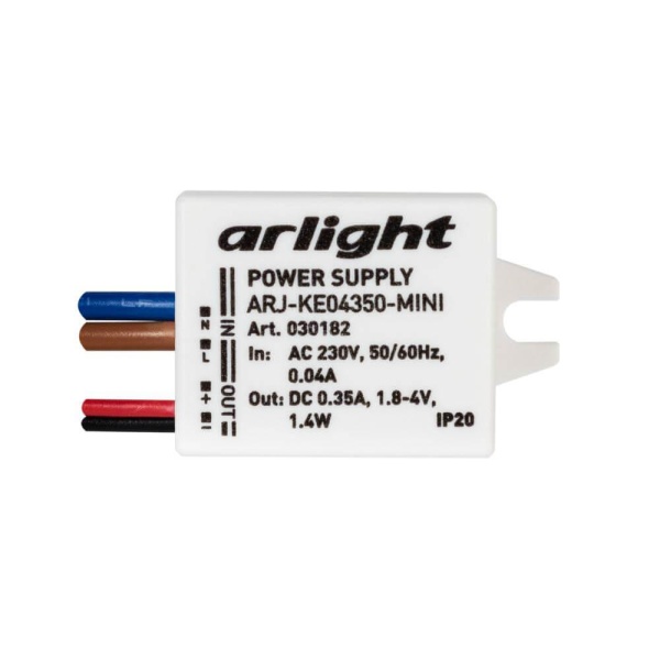 Драйвер Arlight ARJ-KE04350-Mini 1,8-4V 1,4W IP20 0,35A 030182 Алматы