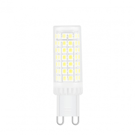 Лампа светодиодная Gauss G9 6,5W 3000К прозрачная 107309106