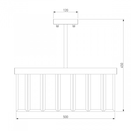 Потолочная люстра Bogates Eclipse 358/5 Smart