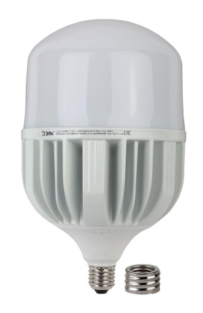 Лампа светодиодная сверхмощная ЭРА E27/E40 120W 6500K матовая LED POWER T160-120W-6500-E27/E40 Б0051794