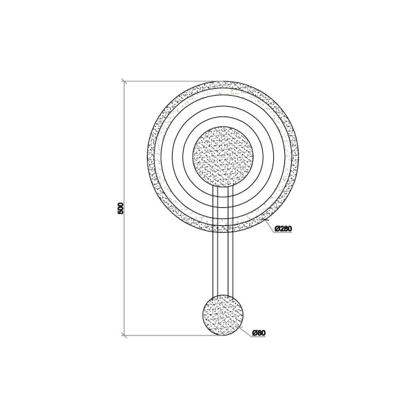 Бра Vele Luce Rome VL5754W01