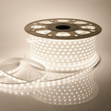 Светодиодная влагозащищенная лента Apeyron 6W/m 60LED/m 2835SMD теплый белый 25M 10-56 Алматы