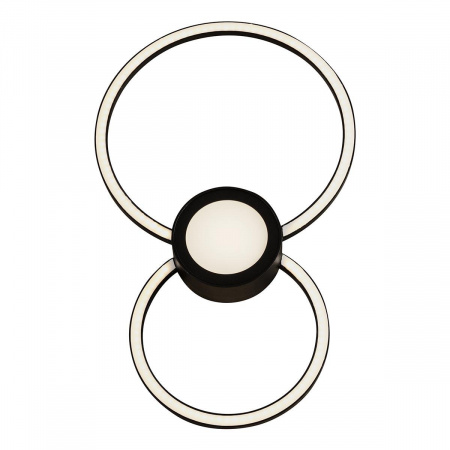 Настенно-потолочный светодиодный светильник iLedex Galaxy X046324 24W 3000K BK