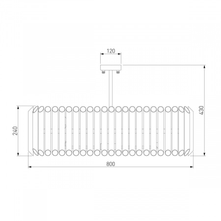Потолочная люстра Bogates Castellie 362/8