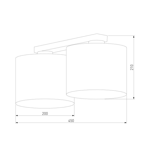 Потолочный светильник TK Lighting 6583 Juta