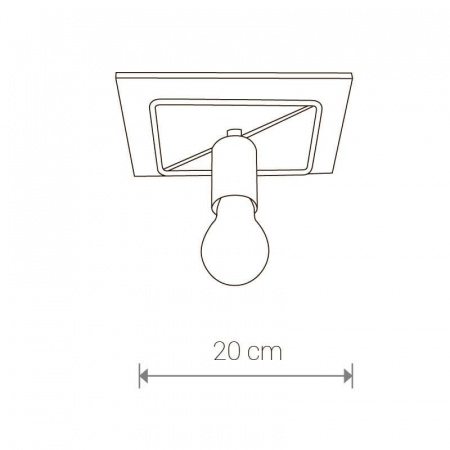 Потолочный светильник Nowodvorski Coba 9042 Алматы Потолочный светильник Nowodvorski Coba 9042