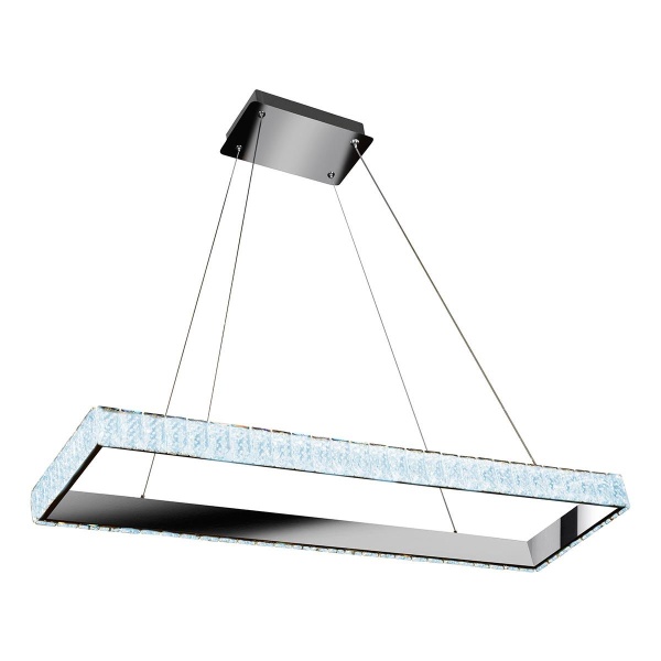 Подвесной светодиодный светильник iLedex Crystal ice MD7212-40B CR