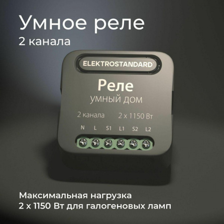 Реле Wi-Fi Elektrostandard 76007/00 4690389185083 Алматы