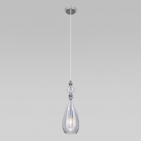 Подвесной светильник Eurosvet Ilario 50202/1 прозрачный