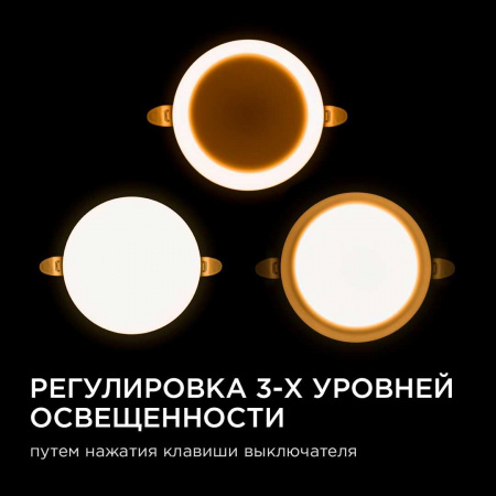 Светодиодная панель безрамочная Apeyron 06-103 Алматы