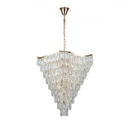 Подвесная люстра Indigo AMBRA 12030/13P Gold V000395