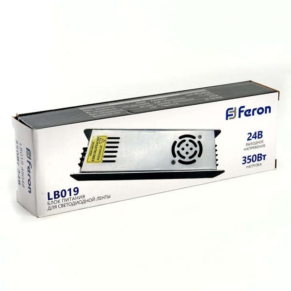 Блок питания для светодиодной ленты Feron 24V 350W IP20 15A LB019 48048 Алматы