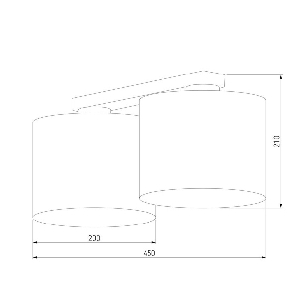 Потолочный светильник TK Lighting 6583 Juta