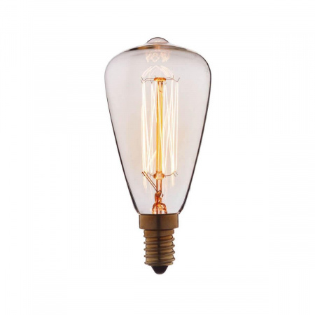Лампа накаливания E14 60W прозрачная 4860-F
