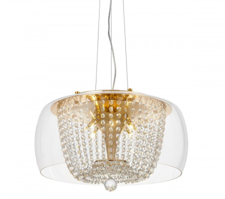 Подвесной светильник Lumina Deco Disposa LDP 7018-500 PR+F.GD