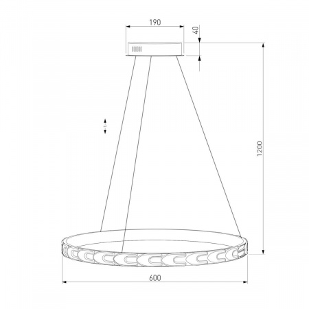 Подвесной светильник Eurosvet 90163/1 сатин-никель