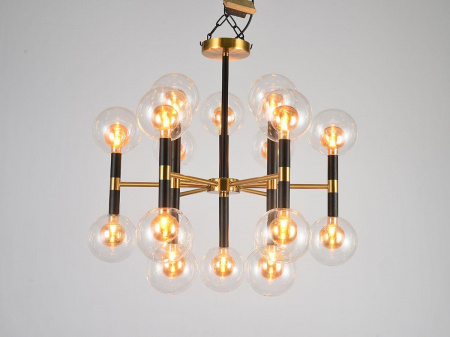 Подвесная люстра Elvan LU-7630/18-G9-GlBkCl