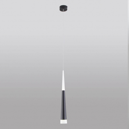 Подвесной светодиодный светильник Elektrostandard DLR038 7+1W 4200K черный матовый a044560