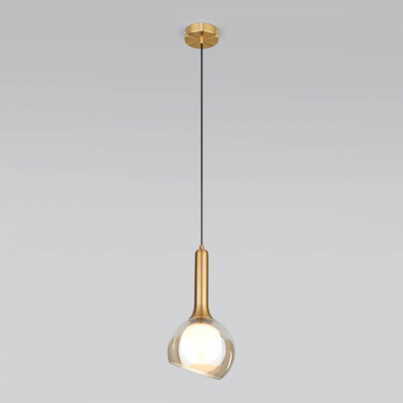 Подвесной светильник Eurosvet Fantasy 50188/1 янтарный