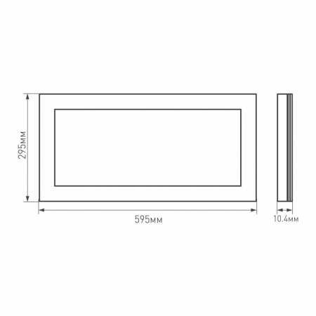 Светодиодная панель Arlight IM-300x600A-18W White 023150 Алматы