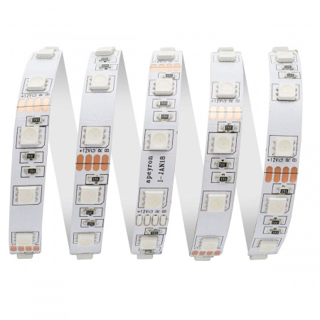 Светодиодная лента Apeyron 14,4W/m 60LED/m 5050SMD разноцветная 5M 17BL Алматы