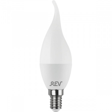 Лампа светодиодная REV FC37 Е14 5W 2700K свеча на ветру 32276 4