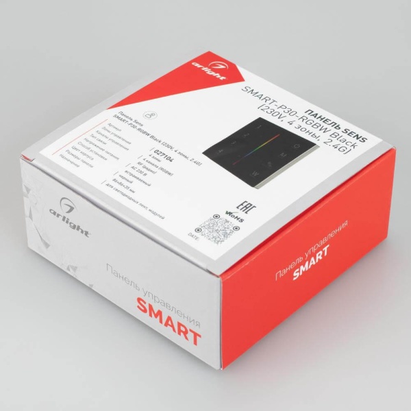 Панель управления Arlight Sens Smart-P30-RGBW Black 027104 Алматы